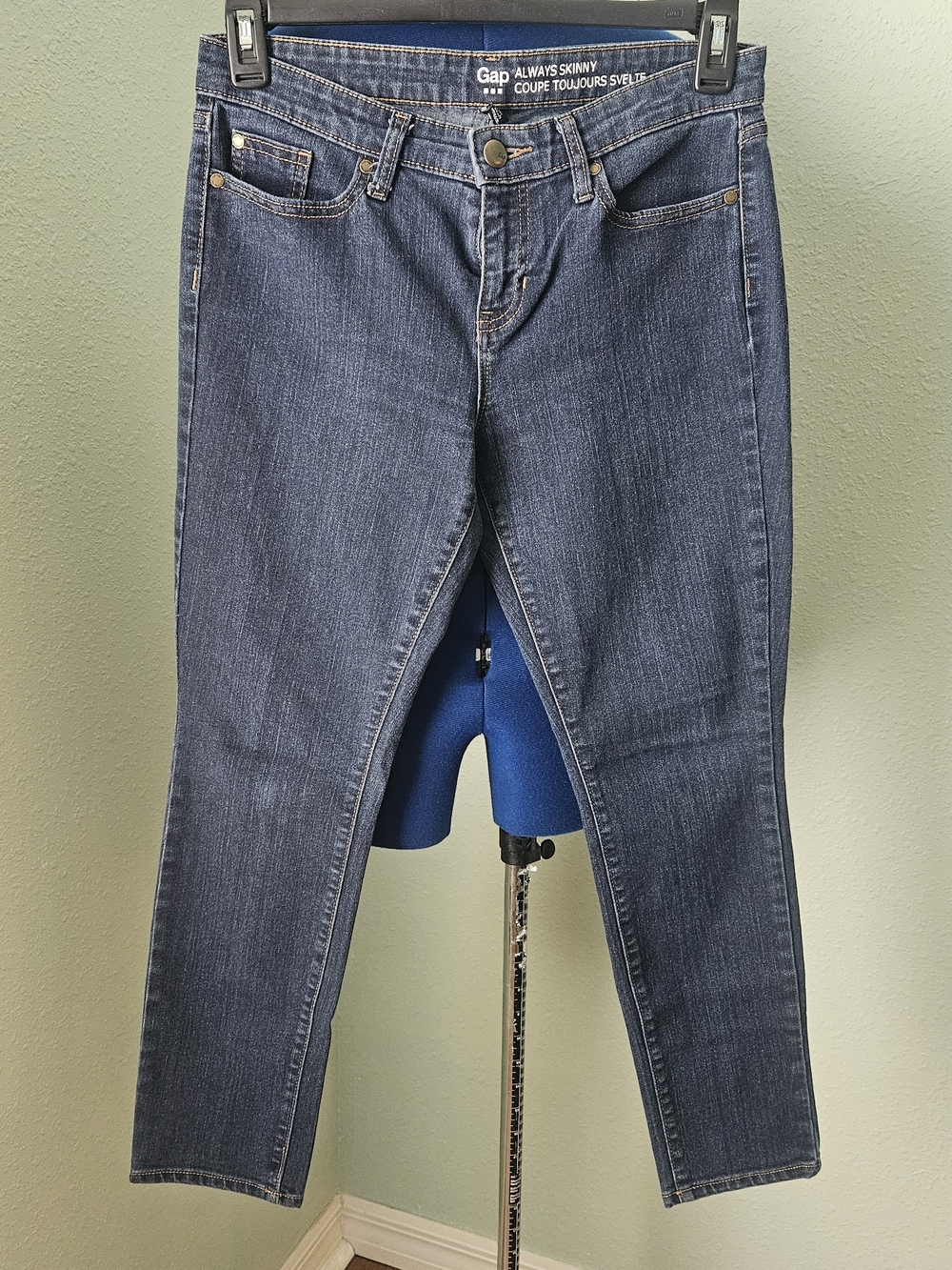 GAP Always Skinny Women's Dark Blue Jeans